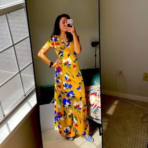 Perfect Summer maxi wrap dress